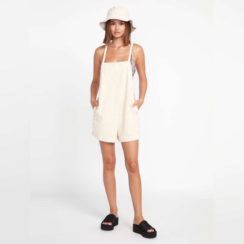 Volcom Women's Cream Jumpsuit